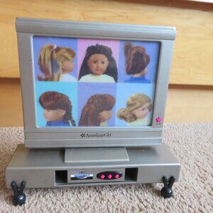 American Girl Doll Entertainment Set Just Like You TV, DVD & player, image RARE